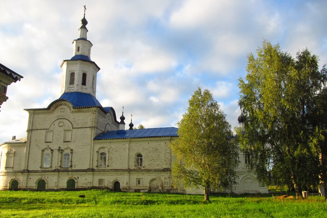 Лальск. Церковь Благовещения Пресвятой Богородицы. фасады, Северный фасад