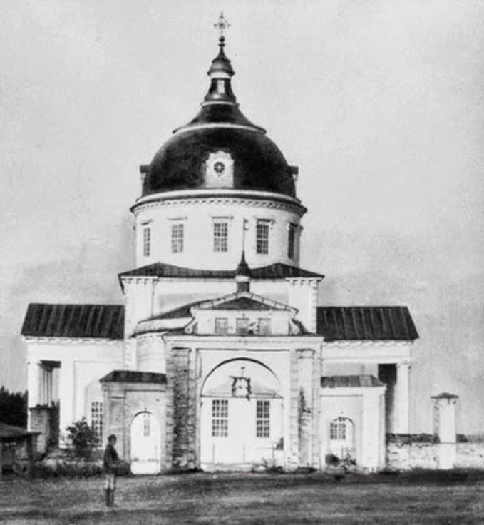 Церковь Николая Чудотворца, Великорецкое (Юрьянский район, Кировская область). архивная фотография,  Фото нач. ХХ века.