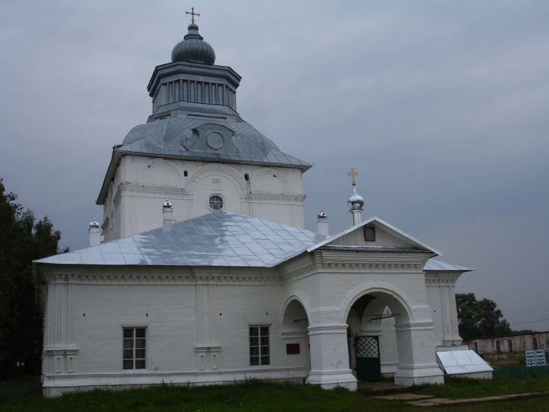 Великорецкое. Церковь Спаса Преображения. фасады