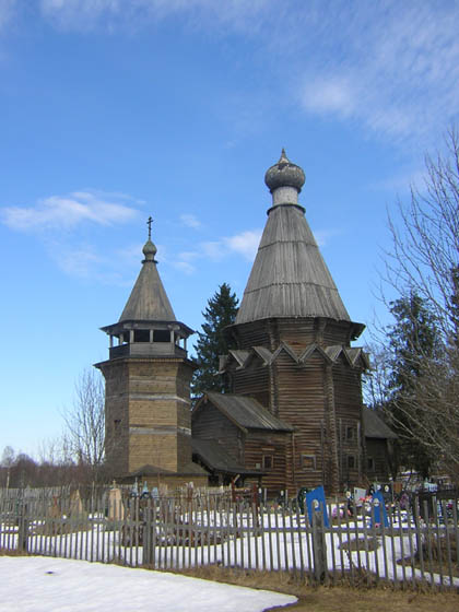 Церковь Николая Чудотворца, Согиницы (Подпорожский район, Ленинградская область). фасады, Никольская церковь