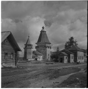 Церковь Николая Чудотворца, Фото 1942 г. из фондов SA-KUVA (Финский военный фотоархив)<br>, Согиницы, Подпорожский район, Ленинградская область