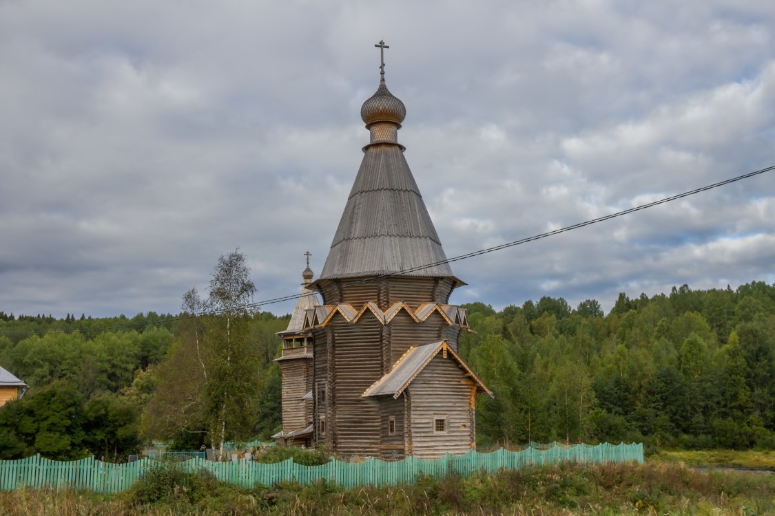 Согиницы. Церковь Николая Чудотворца. фасады, Вид с юго-востока