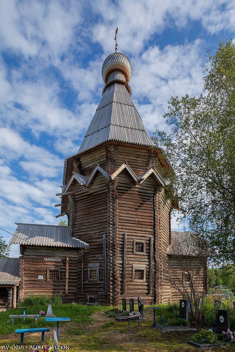 фасады. Церковь Николая Чудотворца, Согиницы (Подпорожский район, Ленинградская область)