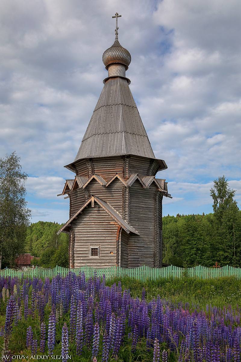 фасады. Церковь Николая Чудотворца, Согиницы (Подпорожский район, Ленинградская область)