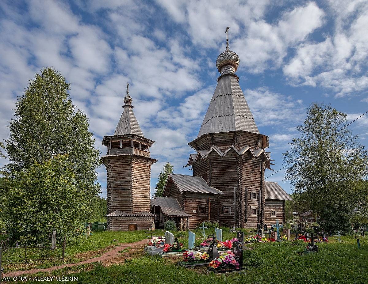 фасады. Церковь Николая Чудотворца, Согиницы (Подпорожский район, Ленинградская область)
