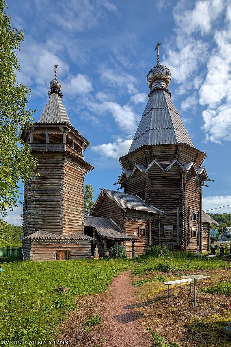 фасады. Церковь Николая Чудотворца, Согиницы (Подпорожский район, Ленинградская область)