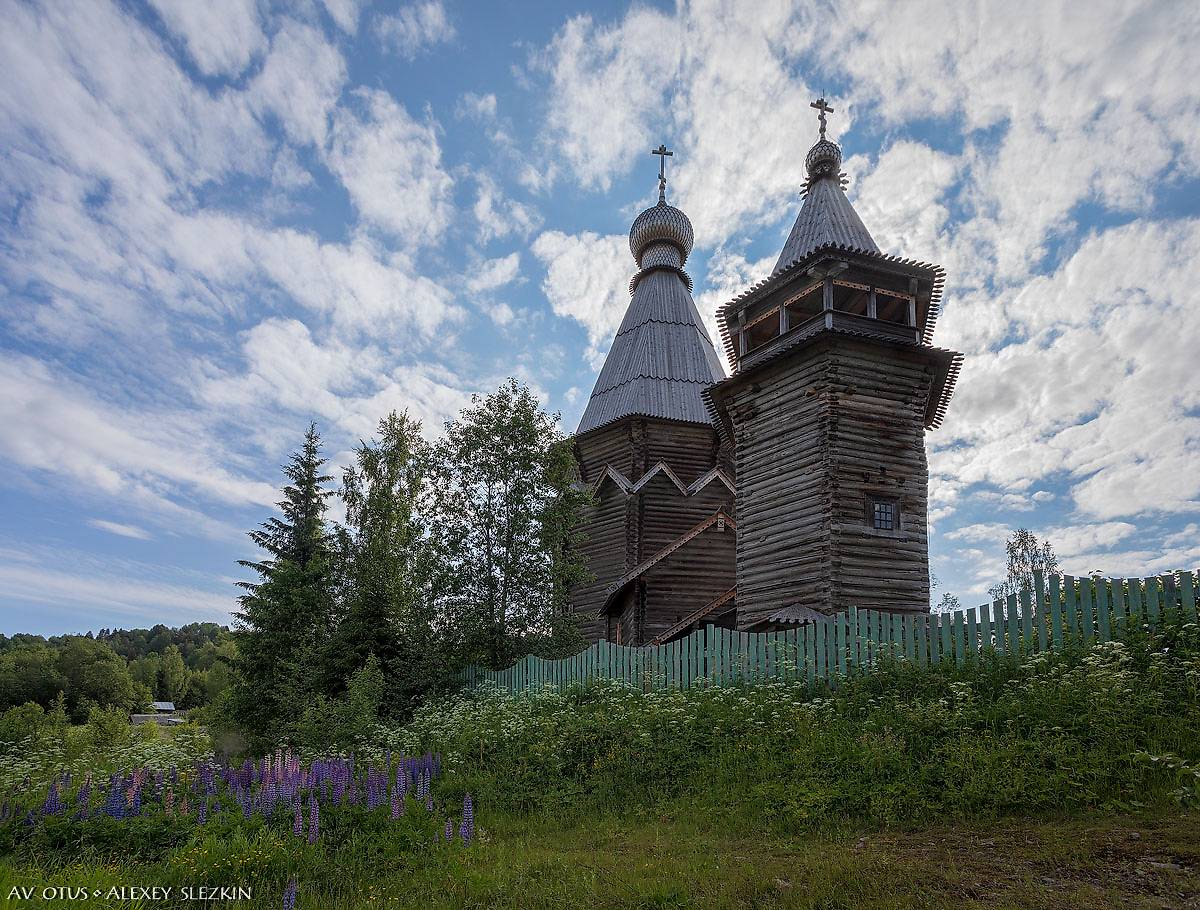 фасады. Церковь Николая Чудотворца, Согиницы (Подпорожский район, Ленинградская область)