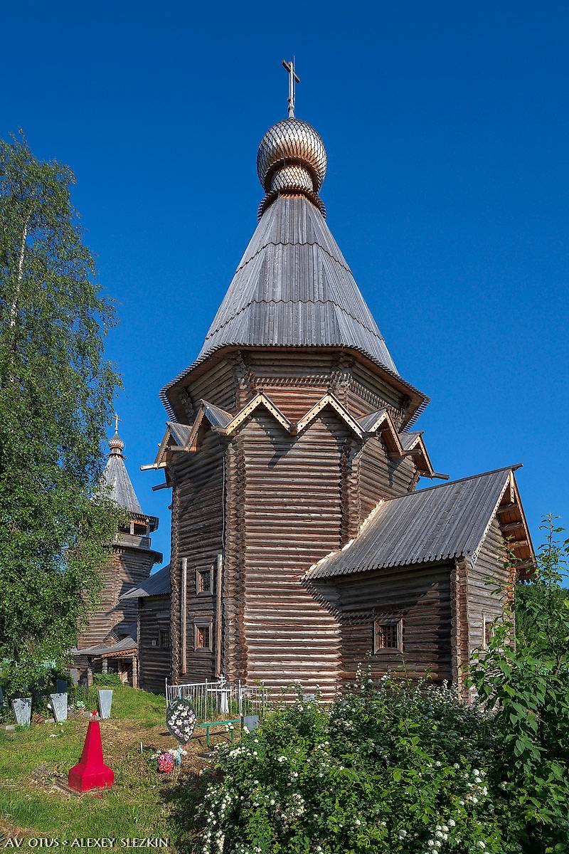 фасады. Церковь Николая Чудотворца, Согиницы (Подпорожский район, Ленинградская область)