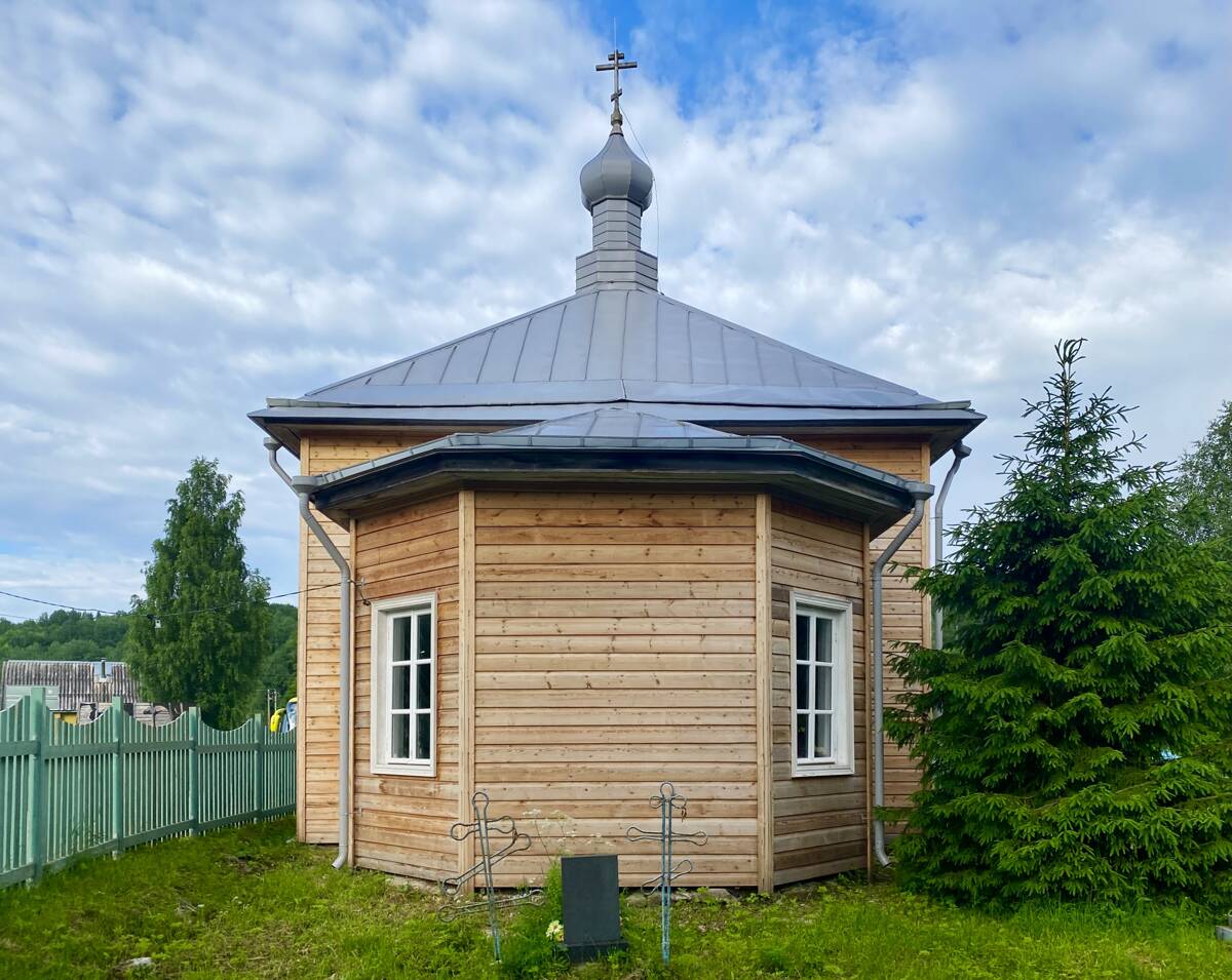Церковь Илии Пророка, Согиницы (Подпорожский район, Ленинградская область). фасады, Апсида