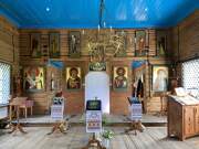 Церковь Илии Пророка, Иконостас<br>, Согиницы, Подпорожский район, Ленинградская область