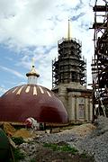 Церковь Автонома, епископа Италийского, 8-го июня, в Духов день, купол был поднят и установлен над храмом!<br>, Кашары, Задонский район, Липецкая область