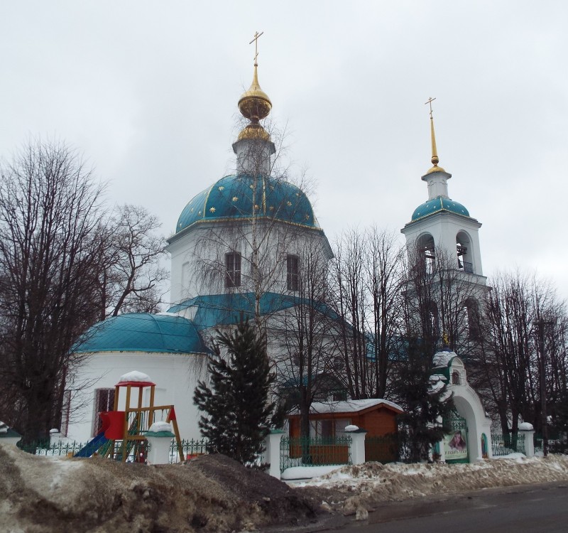 Церковь Благовещения Пресвятой Богородицы, Братовщина (Пушкинский район и гг. Ивантеевка, Королёв, Московская область). фасады