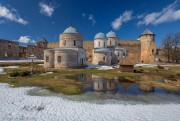 Ленинградская область, Кингисеппский район, Ивангород, Храмовый комплекс. Церкви Николая Чудотворца и Успения Пресвятой Богородицы