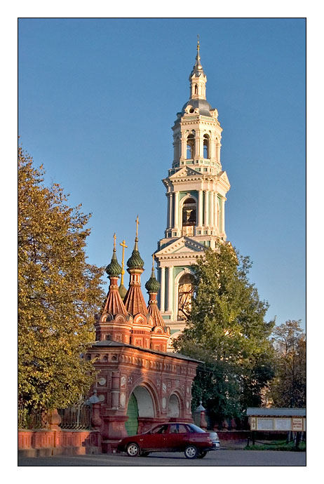 Кострома. Знаменский женский монастырь. архитектурные детали