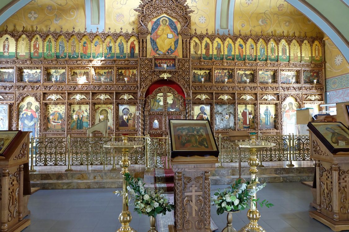 Успенский Зилантов монастырь. Собор Успения Пресвятой Богородицы (Всех Святых), Кировский район (Казань, город, Республика Татарстан). интерьер и убранство