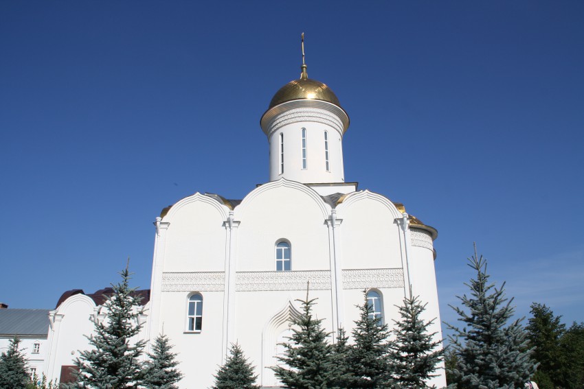 Успенский Зилантов монастырь. Собор Троицы Живоначальной, Кировский район (Казань, город, Республика Татарстан). фасады