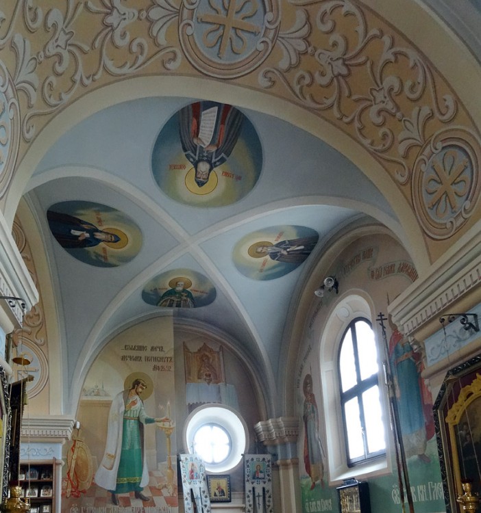 Никольский монастырь. Церковь Николая Чудотворца, Могилёв (Могилёв, город, Беларусь, Могилёвская область). интерьер и убранство, Западная часть левого придела 