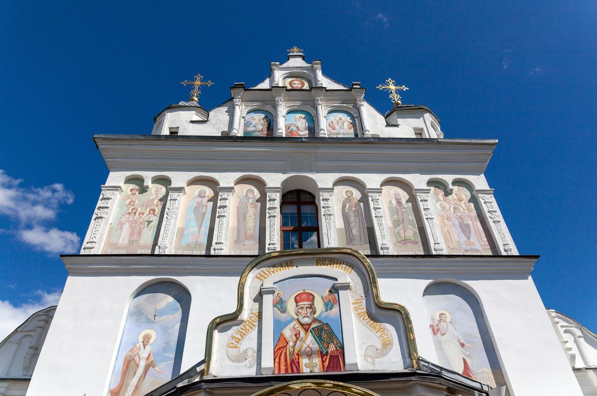 архитектурные детали. Никольский монастырь. Церковь Николая Чудотворца, Могилёв (Могилёв, город, Беларусь, Могилёвская область)