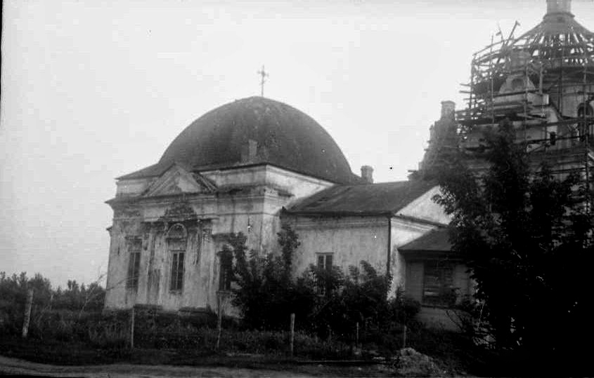 Никольский монастырь. Церковь Онуфрия Великого, Могилёв (Могилёв, город, Беларусь, Могилёвская область). архивная фотография, Частная коллекция. Фото 1950-х годов