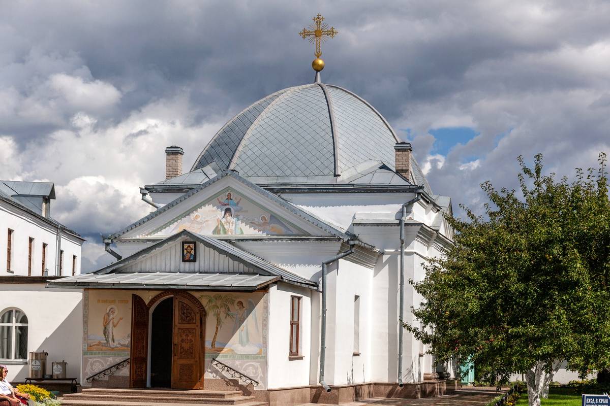 фасады. Никольский монастырь. Церковь Онуфрия Великого, Могилёв (Могилёв, город, Беларусь, Могилёвская область)