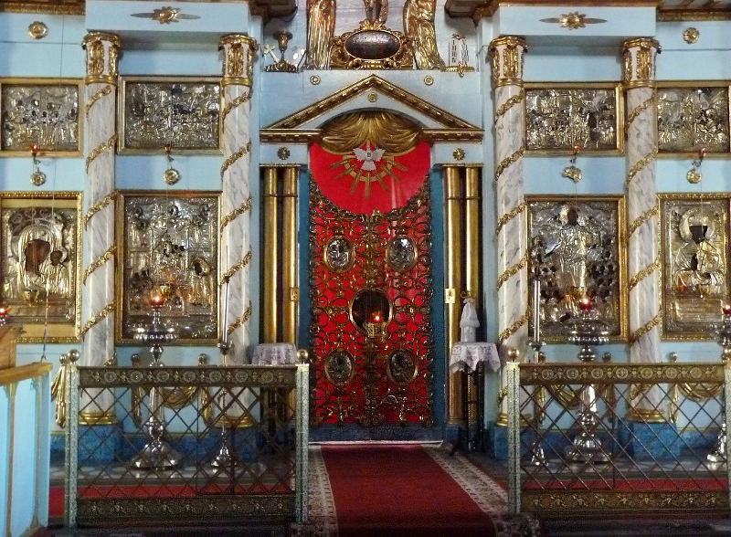 Кинешма. Кафедральный собор Успения Пресвятой Богородицы. интерьер и убранство