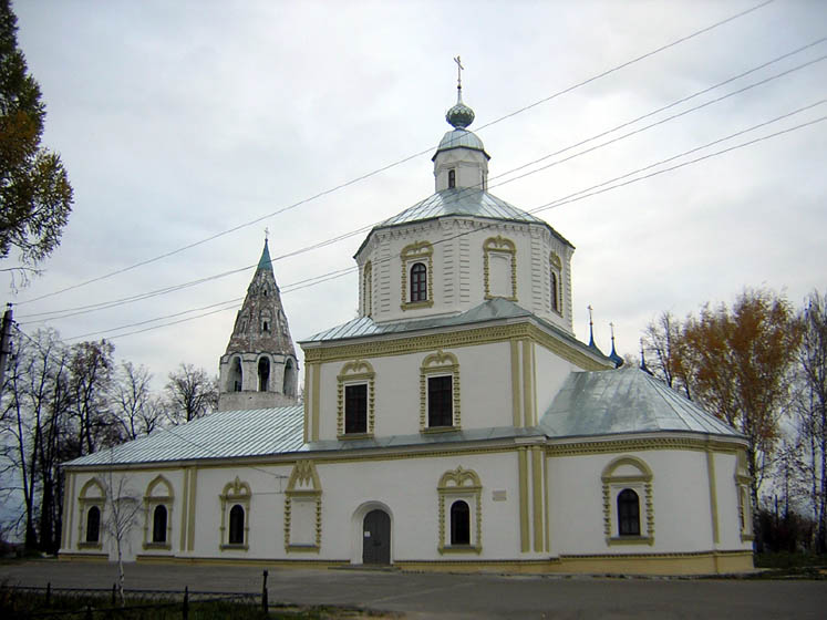 Лух. Церковь Успения Пресвятой Богородицы. фасады, Успенская церковь(1775)		      