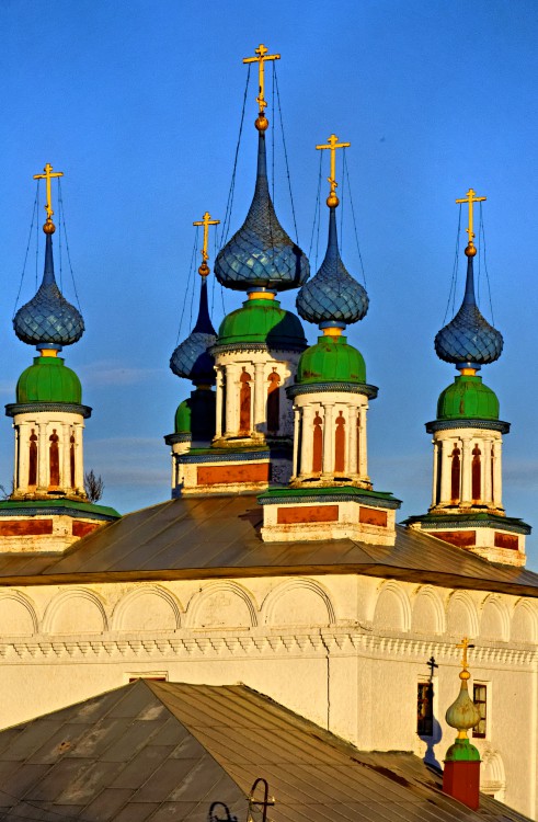 Собор Троицы Живоначальной, Лух (Лухский район, Ивановская область). архитектурные детали