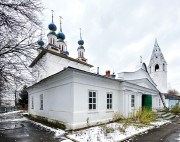 Собор Троицы Живоначальной, Вид с северо-запада<br>, Лух, Лухский район, Ивановская область