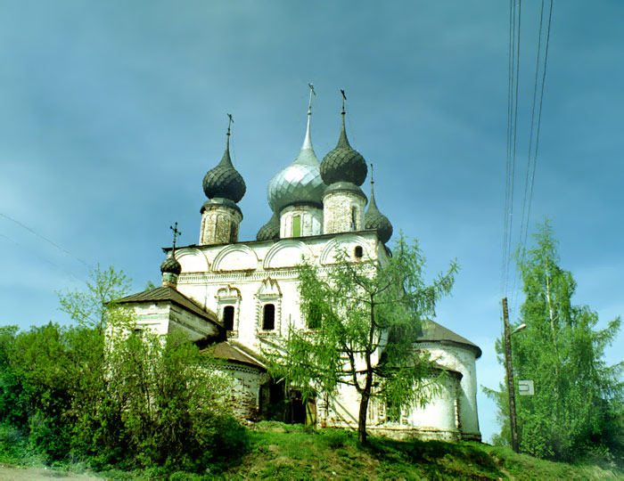 Лух. Церковь Воскресения Христова. фасады