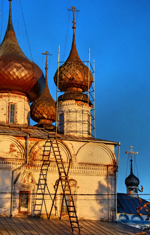 Церковь Воскресения Христова, Лух (Лухский район, Ивановская область). архитектурные детали