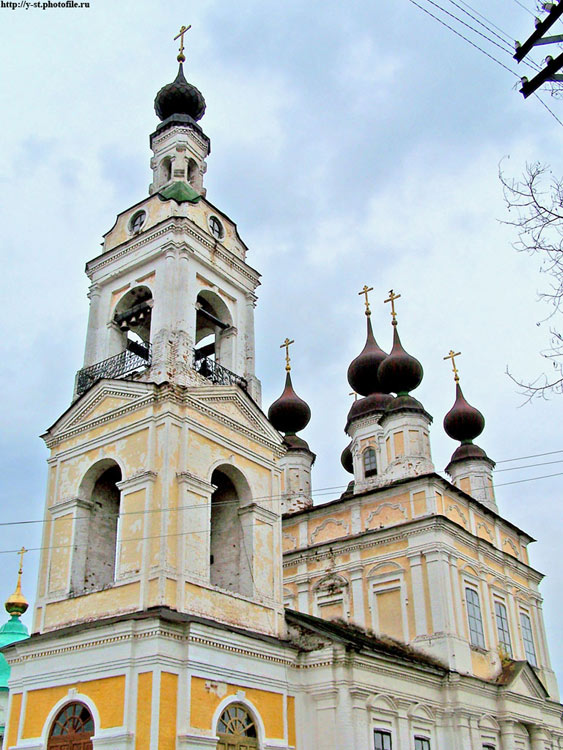 Плёс. Церковь Троицы Живоначальной. фасады