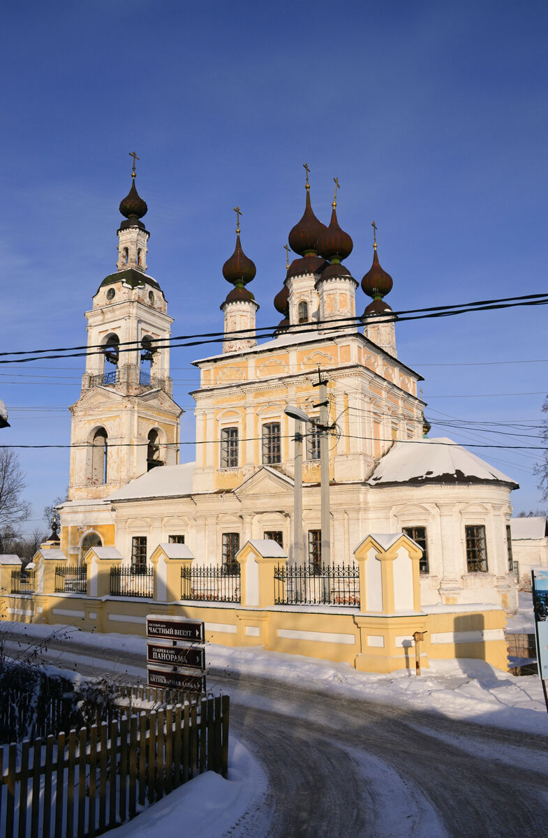 Церковь Троицы Живоначальной, Плёс (Приволжский район, Ивановская область). фасады