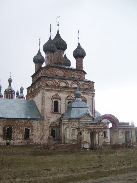 Парское. Церковь Усекновения главы Иоанна Предтечи. архитектурные детали