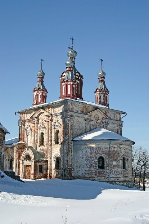Церковь Вознесения Господня, Парское (Родниковский район, Ивановская область). фасады, Парское. Вознесенская церковь