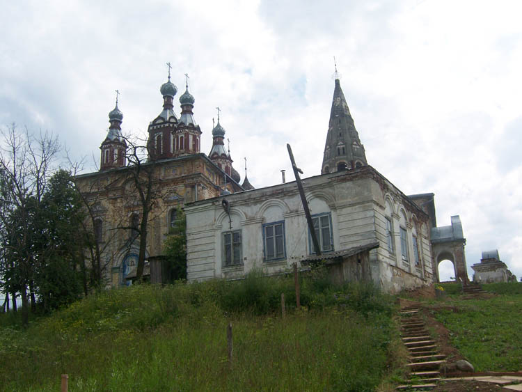 Церковь Вознесения Господня, Парское (Родниковский район, Ивановская область). фасады