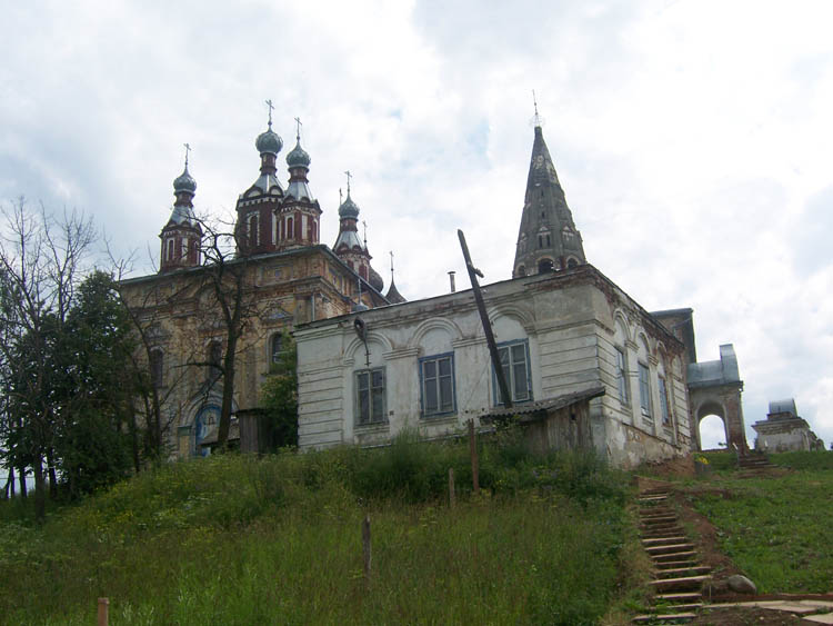 Парское. Церковь Вознесения Господня. фасады