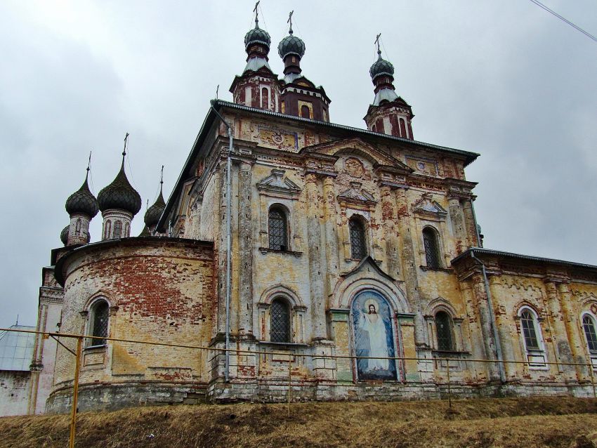 Парское. Церковь Вознесения Господня. архитектурные детали, северный фасад (фрагмент)