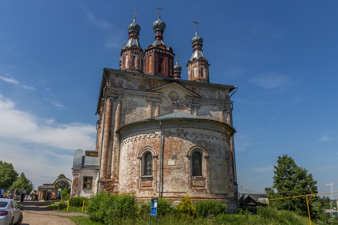 Церковь Вознесения Господня, Парское (Родниковский район, Ивановская область). фасады