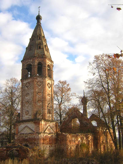 Чернцы. Церковь Илии Пророка. фасады, Ильинская церковь (1750-е)