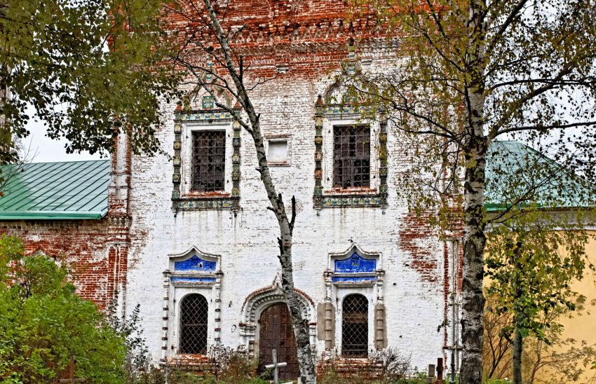 Горицы. Церковь Рождества Пресвятой Богородицы. фасады