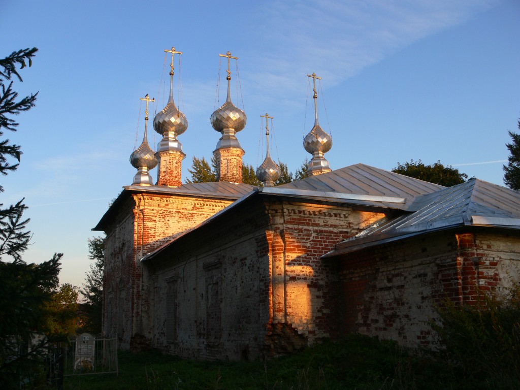Церковь Вознесения Господня, Горицы (Шуйский район, Ивановская область). фасады