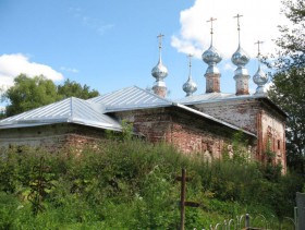 Горицы. Церковь Вознесения Господня