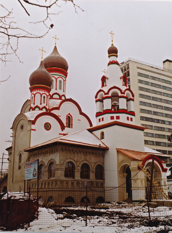 Храм живоначальной троицы в старых черемушках