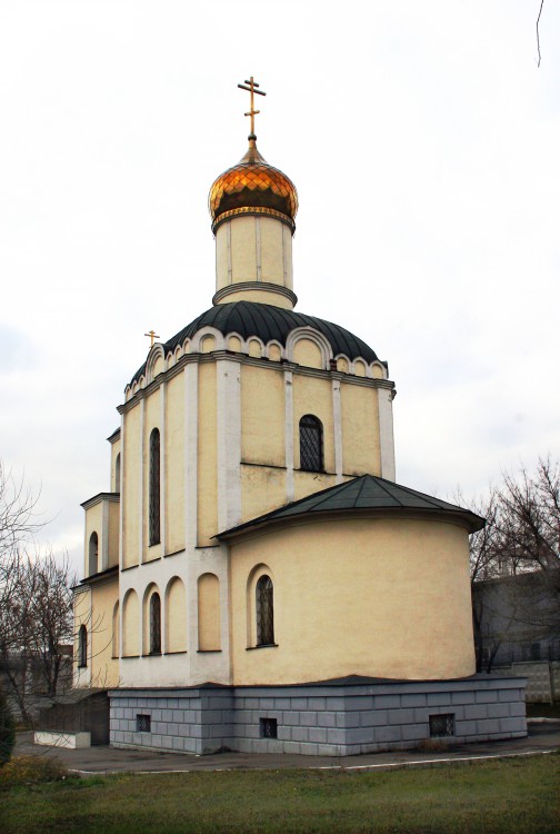 Церковь Серафима Саровского на Покровском кладбище, Бирюлёво Западное (Южный административный округ (ЮАО), г. Москва). фасады
