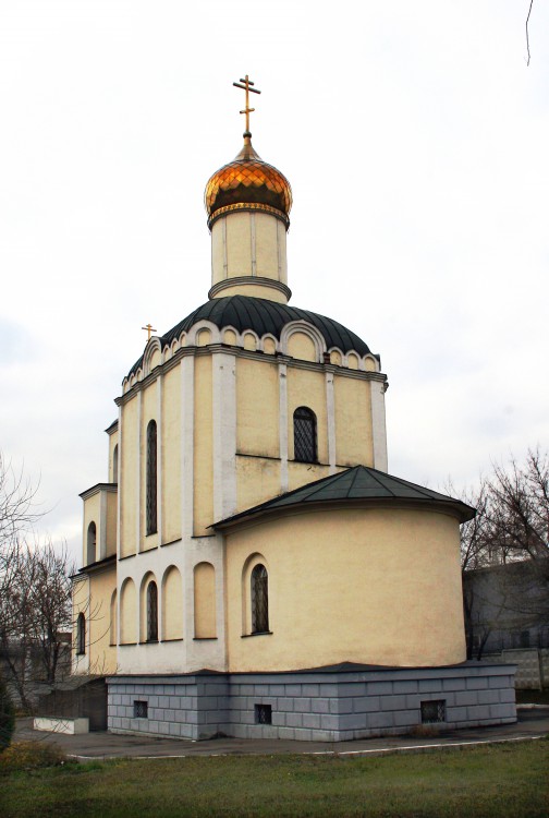 Бирюлёво Западное. Церковь Серафима Саровского на Покровском кладбище. фасады