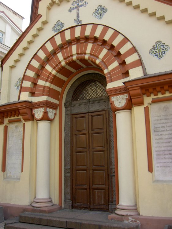 Церковь Николая Чудотворца, Вильнюс (Вильнюсский уезд, Литва). архитектурные детали
