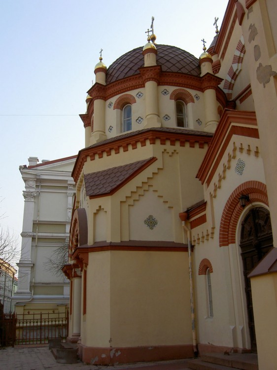 Церковь Николая Чудотворца, Вильнюс (Вильнюсский уезд, Литва). фасады