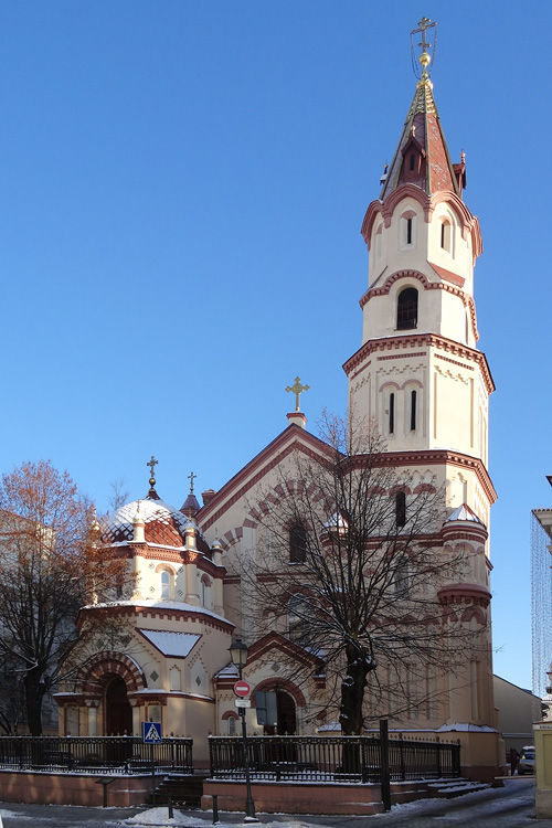 Церковь Николая Чудотворца, Вильнюс (Вильнюсский уезд, Литва). фасады