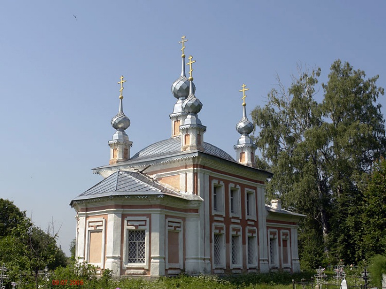 Леонтьевское. Церковь Михаила Архангела. фасады