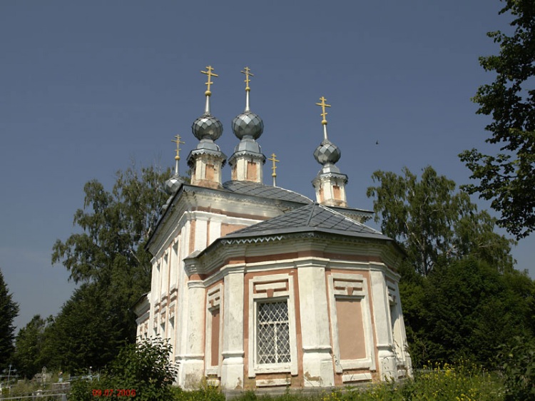 Церковь Михаила Архангела, Леонтьевское (Большесельский район, Ярославская область). фасады